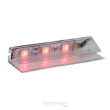 Klips LED RGB PVC transparentny