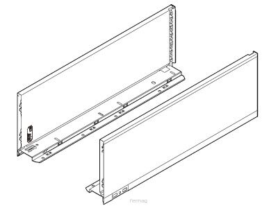 Boki szuflady LEGRABOX 770C6502