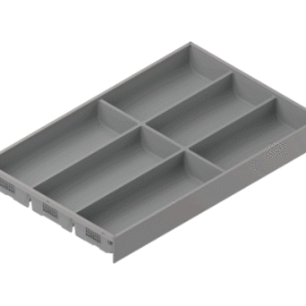 Wkład na sztućce do szuflady standardowej M i K, dł. 500, szer. 300, ZC7S500BS3