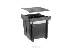 Segregator do szafki 60 2x34L