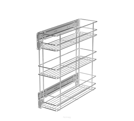 Cargo Standard Mini boczne trzypoziomowe 15 W-2314M-150