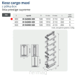 Cargo Maxi BOX Linia PRESTIGE SUPREME 400 mm - 6 półek - W-5600B-400