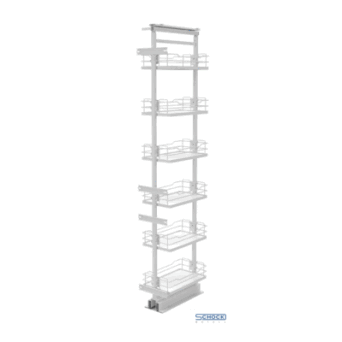 Cargo Maxi z pełnym dnem S=400mm - 6 półek W-5600D-400 linia PRESTIGE SUPREME