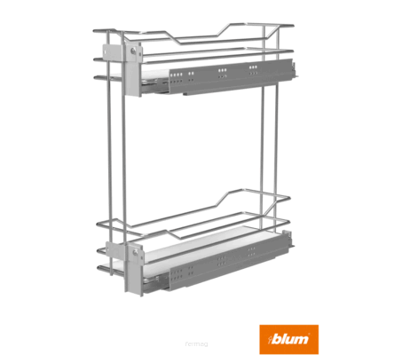 Cargo PRESTIGE Mini dwupoziomowe boczne z tackami 20 prawe W-2313C-200P