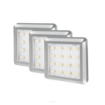 3-pkt zestaw opraw LED Square