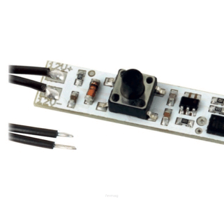 Wyłącznik dotykowy MS60 z przewodem do profili LED