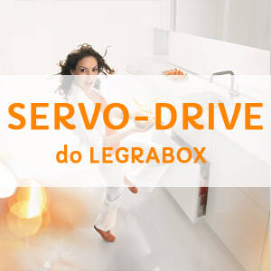 Wyposażenie SERVO-DRIVE dla LEGRABOX