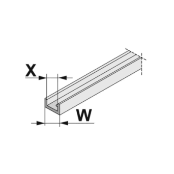 Uszczelka do profili ramkowych 6 x 4,0 typ II S01/S02/S04