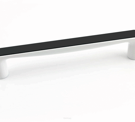 P59-P60 Czarny połysk (wkładka)-biały połysk (podstawa)
