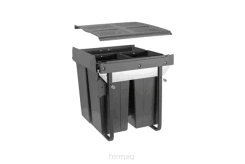 Segregator do szafki 60 34L + 2x17L
