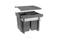 Segregator do szafki 45 20L+2x10L wysoki