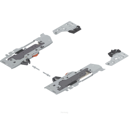 Zestaw jednostki i zabieraka TIP-ON BLUMOTION L3 T60B3530