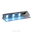 Klips LED RGB PVC transparentny