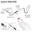 Klips LED RGB PVC transparentny