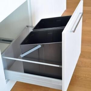 Zestaw pojemników 60/2x22L