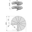 Półka obrotowa NOVA 3/4 koła