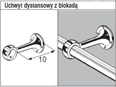 System TRIS 25 Uchwyt dystansowy AC570