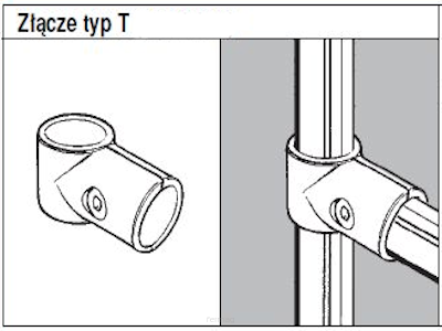 System TRIS 25 Złącze typ T TR559A