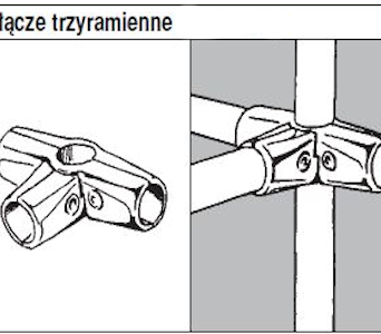 Złącze trzyramienne TR562