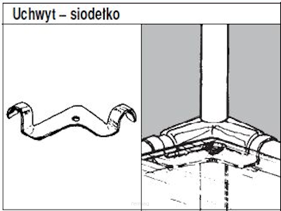 System TRIS 25 Uchwyt siodełko TR564