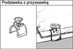 Podstawka z przyssawką TR538A