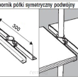 System TRIS 25 Wspornik podwójny TR533
