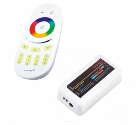 Sterownik LED RGB z 4-strefowym pilotem RF