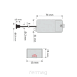 Włącznik zbliżeniowy IR K2 500W 220-240V