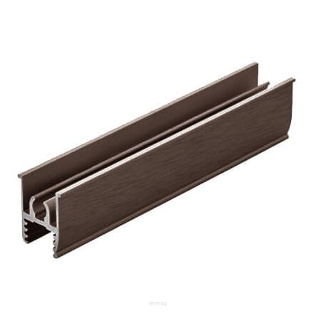 Listwa pozioma górna Decor 3,0m inox