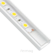 Profil LED nakładany LINE MINI 2m - Biały-Transparentny