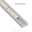 Profil LED nakładany LINE MINI 2m - Aluminium-Transparentny