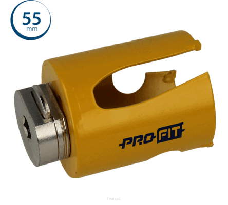 Otwornica MULTI PURPOSE HM Click & Drill 55 L=52 Z=3 S=10