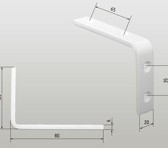 Kątownik Budowlany 080x120x6