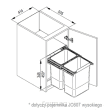 JC607 45-50 niski 2x15L